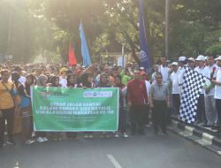 Ribuan Peserta Hadiri Jalan Santai Dies Natalis ke-58 UIN Alauddin Makassar