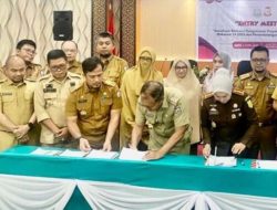 Dinas PU Makassar Ikut Teken Pakta Integritas Pengawalan Proyek Strategis Pemkot 2023