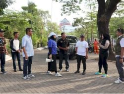 Dinas PU Makassar Kerahkan Personel di Gerakan Penghijauan dan Estetika Taman Kota