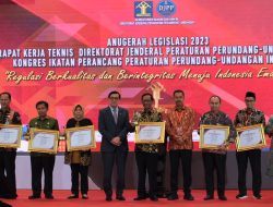 Komitmen Ditjen PP Wujudkan Regulasi Berkualitas dan Beritegritas Menuju Indonesia Emas 2045 Melalui Anugerah Legislasi Tahun 2023