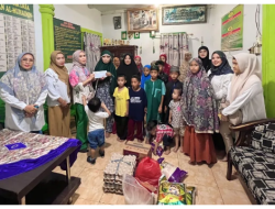 Berbagi di Bulan Ramadhan, DWP DPU Makassar Salurkan Bantuan Sembako di 2 Panti Asuhan