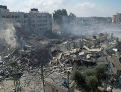 Pasukan Israel Tewaskan 10.000 Orang Lebih Kurang Dari 1 Bulan