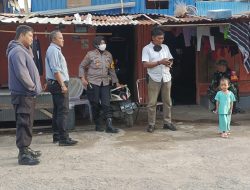 Polres Pelabuhan Makassar Lakukan Pengamanan Kampanye Caleg di Jalan Sabutung
