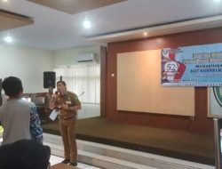 Porseni HUT Korpri ke-52, Bappeda Parepare Turut Ramaikan Lomba Nyanyi Lagu Daerah