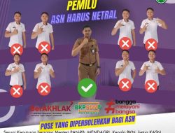 Masuki Tahapan Pemilu, BKPSDM Parepare Sosialisasikan Pose Netralitas ASN