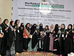 Solidaritas Muslimah Preneur Makassar Gelar Doa Bersama Untuk Palestina