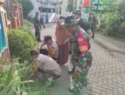 Peduli Penghijauan, Bhabinkamtibmas Mallimongan Tua bersama TNI serta Warga Kompak Tanam Pohon