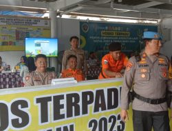 Libur Nataru 2023, Propam Polres Pelabuhan Makassar Cek Kesiapan Personel Pospam Ops Lilin