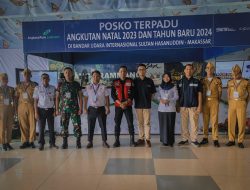 Poltekbang Makassar Gelar Posko Angkutan Nataru 2024 di Bandar Udara Sultan Hasanuddin