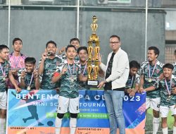 Sukses Gelar Turnamen, Ismail Manda Kembali Gelar Mini Soccer Benteng Kupa Cup 2024 di Januari