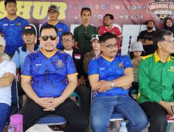 Balon Bupati Sidrap, H Mashur Hadiri Turnamen Sepak Bola Sidenreng Cup 1