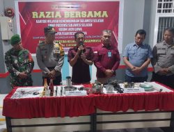 Kemenkumham Sulsel Gandeng BNNP dan TNI – Polri Sidak Lapas Narkotika Sungguminasa