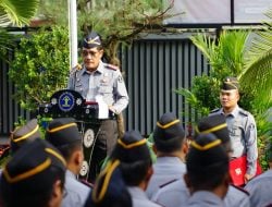 Pimpin Upacara Peringatan Hari Bela Negara ke-75, Kakanwil Kemenkumham Sulsel Ajak Seluruh Jajarannya Miliki Jiwa Bela Negara