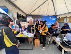 Dalam Rangka Edukasi dan Sosialisasi Program, BPJS Ketenagakerjaan Adakan Aktivasi Pasar Kerja Keras Bebas Cemas di Pasar Sentral