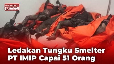Tungku Smelter PT IMIP Morowali Meledak, 51 Orang Menjadi Korban