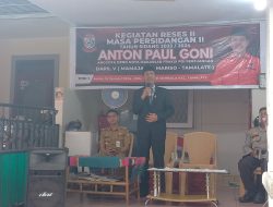 Reses di Maccini Sombala, Anton Paul Goni Terima Keluhan Akses Jalan