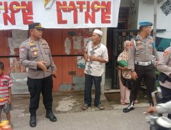 Kampanye Caleg di Barukang, Polres Pelabuhan Makassar Berikan Pengamanan