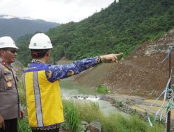 Pj Gubernur Sulbar Pantau Pembangunan Bendungan Budong-Budong di Desa Salulekbo