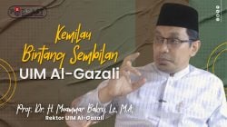 Perjalanan Prof. Muammar Bakry dan Kemilau Bintang Sembilan UIM Al-Gazali