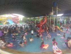 Dewi Sri Waterpark Padat Pengunjung di Awal Tahun 2024