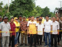 Resmikan Ruas Jalan di Kecamatan Galesong Selatan, Hamka B Kady Harap Pendapatan Ekonomi Rakyat Meningkat