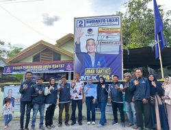 Dapat Dukungan Warga, Rudianto Lallo Resmikan Posko Pemenangan Anak Rakyat di Bantaeng