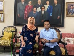Benidiktus Papa Caleg DPR RI Dapil Sulsel I Sowan ke Keluarga HM Daeng Patompo Sang Legenda Wali Kota Makassar