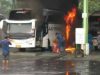 Mengalami Kebakaran Saat Sedang Beroperasi, Penumpang Mencium Bau tak Sedap dari dalam Bus