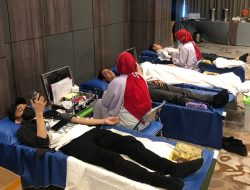 Gelar Donor Darah, Hotel Melia Makassar Berhasil Kumpulkan 39 Kantong