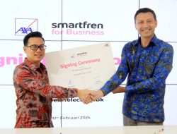 Smartfren for Business dan Axa Insurance Jalin Kerja Sama Majukan UMKM