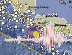 Jakarta Bergoyang! Gempa M 5.7 Guncang Bayah, Banten