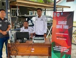 Bayar Pajak Kendaraan Semakin Dekat Lewat ‘Samsat Drive Thru’ di Sampaga
