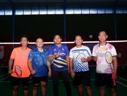 BBM Sabet Juara 1  Juara Badminton di HUT Bosowa Corporindo ke 51 Tahun