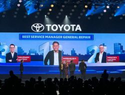 Membanggakan, Ranu Setiawan Raih Penghargaan di Ajang Toyota Dealer Convention 2024