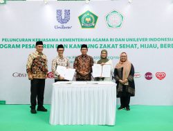 Program Berkelanjutan Kementerian Agama RI dan Unilever Indonesia Berdayakan 2 Juta Santri