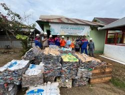 PT Vale Donasikan 2000 Kg Sampah Terpilah ke Bank Sampah