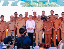 Bupati Pinrang dan Sejumlah Kepala Daerah Dampingi Jokowi Kunjungan Kerja di Sulsel