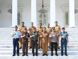 Dampingi Pj Gubernur Bertemu Jokowi, Adnan Siap Dukung Pengembangan Kawasan Strategis Nasional Mamminasata