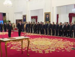 Hadi dan AHY Resmi Dilantik jadi Menteri dalam Kabinet Indonesia Maju