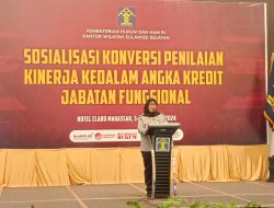 Kemenkumham RI Sosialisasikan Konversi Penilaian Kinerja ke Angka Kredit Jabatan Fungsional di Makassar