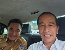 Semobil dengan Presiden Jokowi, Pj Gubernur Bahtiar Laporkan Perkembangan Sulsel