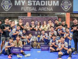 Tim Futsal FEB Unhas Juarai Turnamen Futsal Antar Universitas se-Indonesia 2024 di Bali