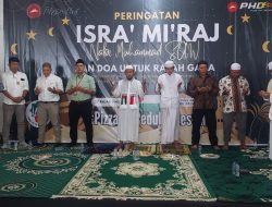 Manajemen Pizza HUT Indonesia dan PHD Gelar Isra Mi’raj dan Open Donasi untuk Palestina