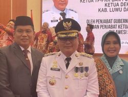 Andi Bataralifu Dilantik Jadi Pj Bupati Wajo