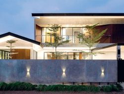 Nuansa Tropis: Geometri Simpel Taro House dalam Gaya Japandi