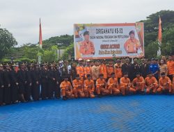 Pembacaan Ikrar Kesetiaan Warnai Upacara Peringatan Basarnas HUT ke-52 di Makassar
