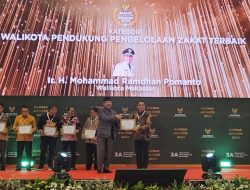 Danny Kembali Terima Penghargaan Baznas RI, Kategori Wali Kota Pendukung Pengelolaan Zakat Terbaik