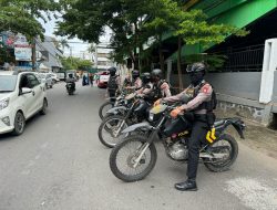 Antisipasi Guantibmas Pasca Pemilu 2024, Polres Pelabuhan Makassar Gencar Patroli Cipta Kondisi