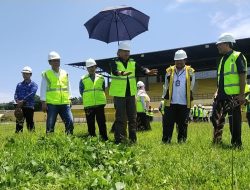 Pantau Pengerjaan Stadion Gelora BJ Habibie, PJ Wali Kota Harap Dampak Renovasi Lahirkan Pesepakbola Andal di Parepare