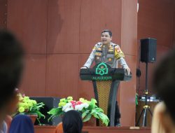 Kapolres Gowa Bawakan Materi Partisipasi Sosial di Kuliah Umum UIN Alauddin Makassar
